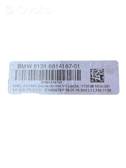 BMW 3 F30 F35 F31 Panel klimatyzacji 61316814187