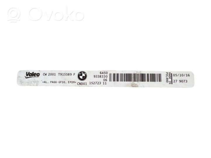 BMW 3 F30 F35 F31 Filtro essiccatore aria condizionata (A/C) 64509338330