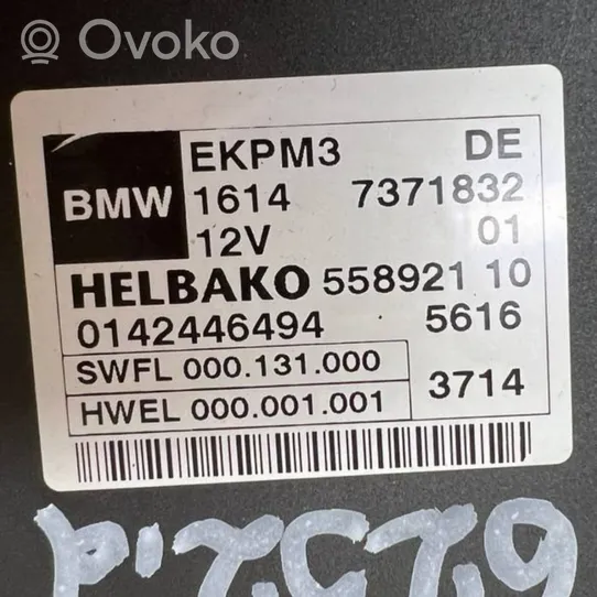 BMW 4 F36 Gran coupe Degalų (kuro) siurblio valdymo blokas 16147371832