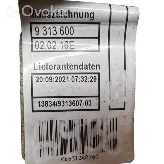 BMW 3 F30 F35 F31 Parking sensor (PDC) wiring loom 9313607