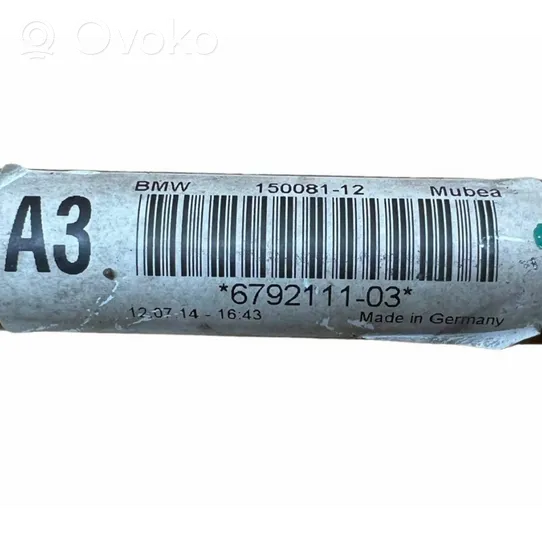 BMW 3 F30 F35 F31 Barra stabilizzatrice anteriore/barra antirollio 6792111