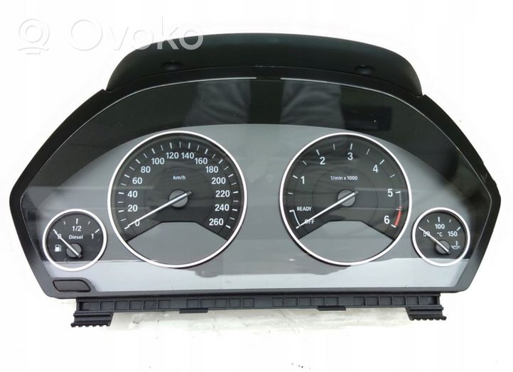 BMW 3 F30 F35 F31 Compteur de vitesse tableau de bord 9325207