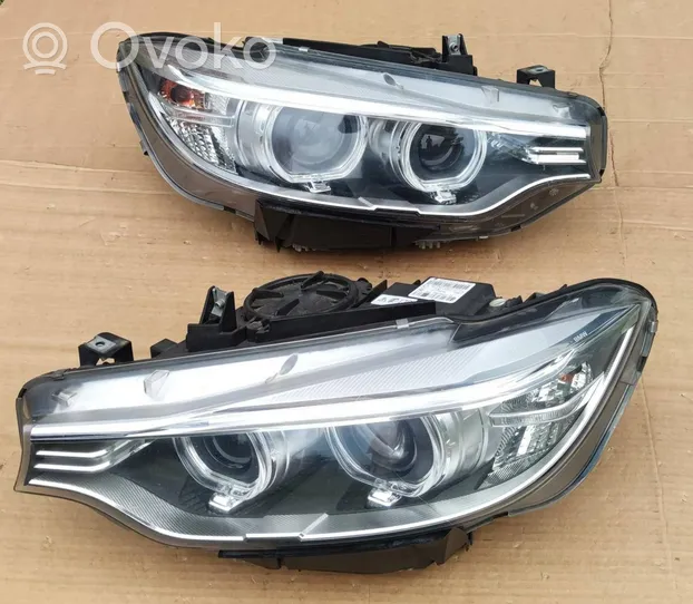 BMW 4 F32 F33 Lot de 2 lampes frontales / phare 7387541