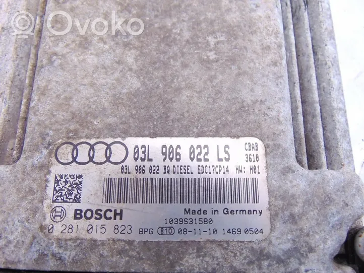 Audi A3 S3 8P Komputer / Sterownik ECU silnika 03L906022LS