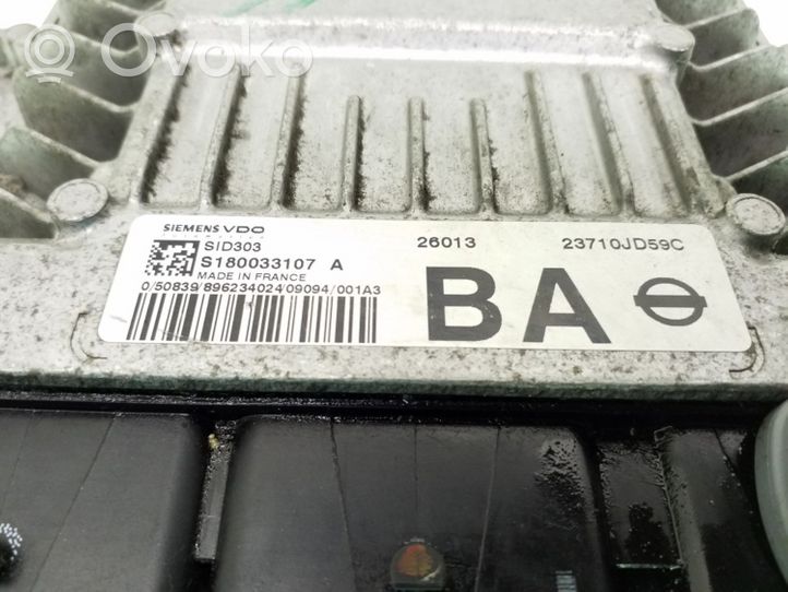 Nissan Qashqai Sterownik / Moduł ECU S180033107A