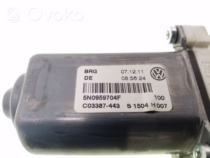 Volkswagen Tiguan Silniczek podnoszenia szyby drzwi tylnych 5N0959704F