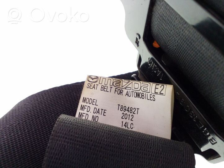 Mazda 6 Ceinture de sécurité arrière T89482T
