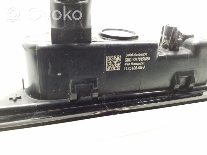 Tesla Model X Caméra de rétroviseur 112510699A