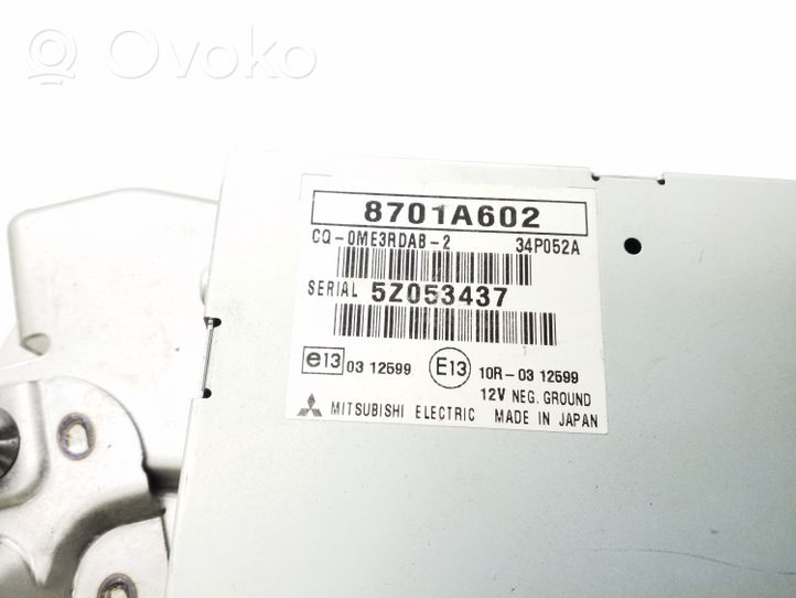 Mitsubishi Outlander Amplificatore 8701A602