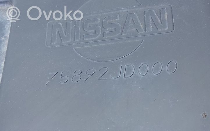 Nissan Qashqai Piastra paramotore/sottoscocca paraurti anteriore 75892JD000