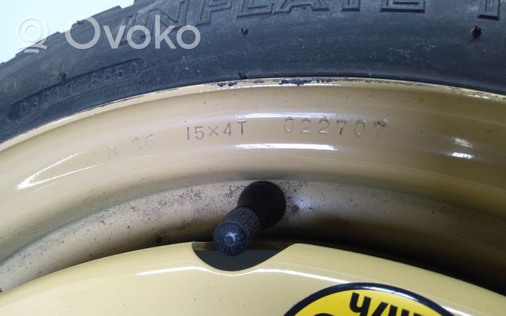 Mazda 3 I R15 spare wheel M2615X4T