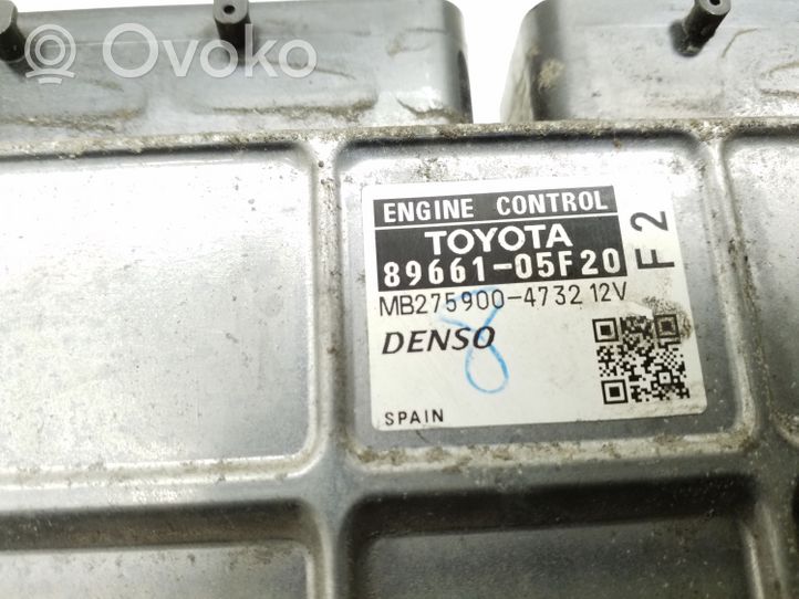 Toyota Avensis T270 Moottorin ohjainlaite/moduuli 8966105F20