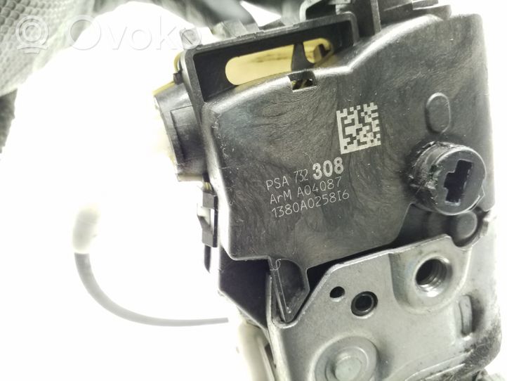 Citroen C3 Zamek drzwi przednich PSA732308