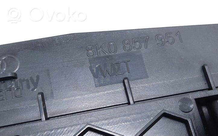 Audi A5 8T 8F Popielniczka przednia tunelu środkowego 8K0857951