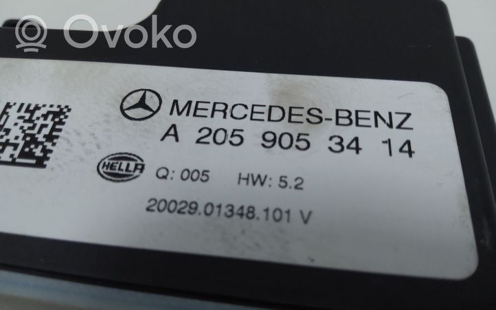 Mercedes-Benz E W212 Maitinimo valdymo blokas A2059053414