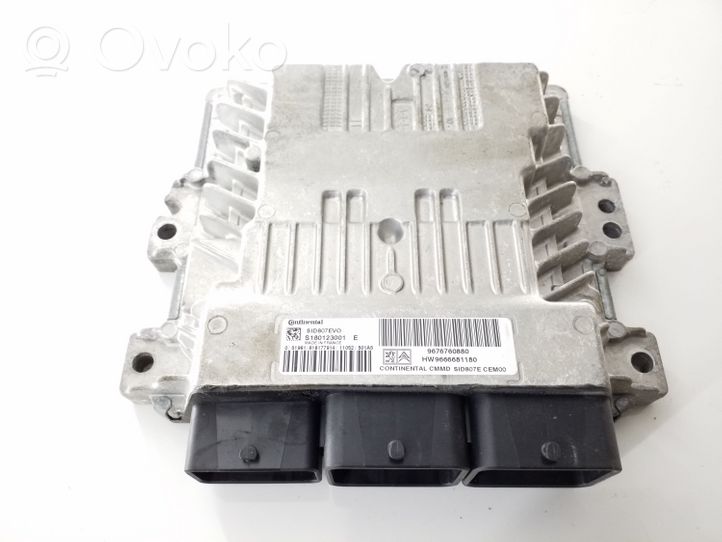 Peugeot 508 Calculateur moteur ECU 9676760880