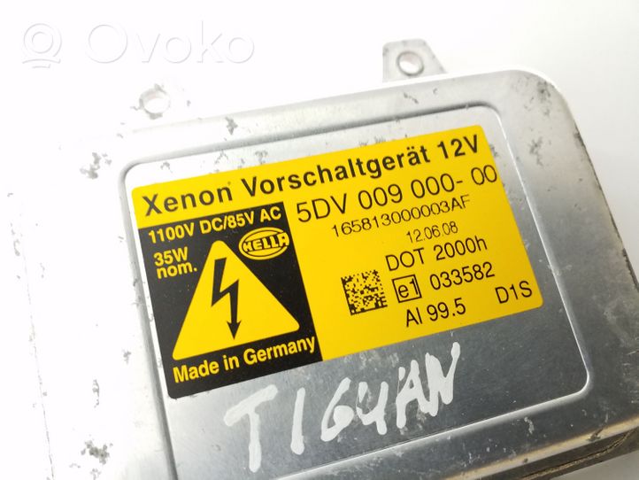 Volkswagen Tiguan Moduł poziomowanie świateł Xenon 5DV00900000