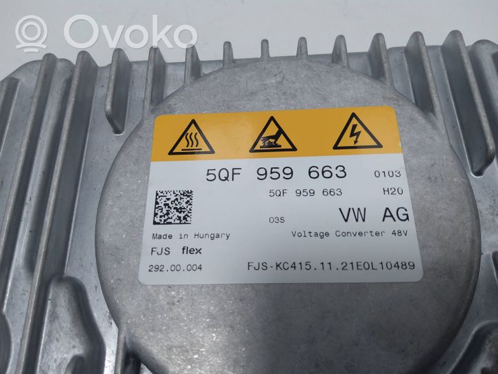 Audi Q3 F3 Czujnik uderzenia Airbag 5QF959663