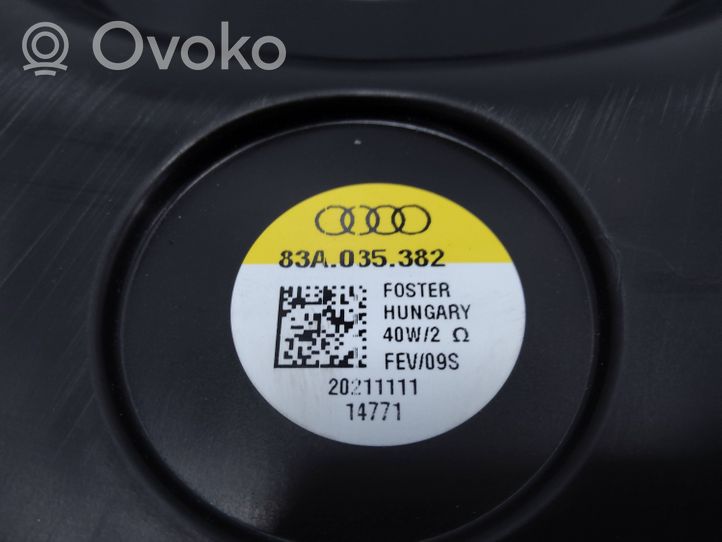 Audi Q3 F3 Subwoofer-bassokaiutin 83A035382