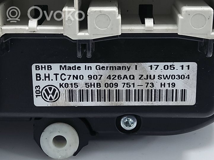 Volkswagen PASSAT B7 Panel klimatyzacji 7N0907426AQ