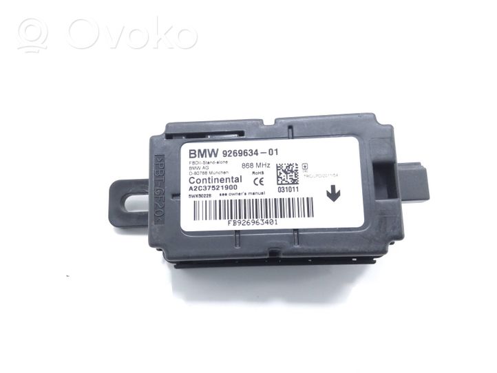 BMW 1 F20 F21 Boîtier module alarme 926963401