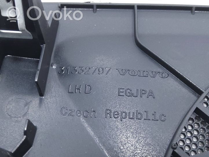 Volvo XC60 Maskownica głośnika bocznego deski rozdzielczej 31332797