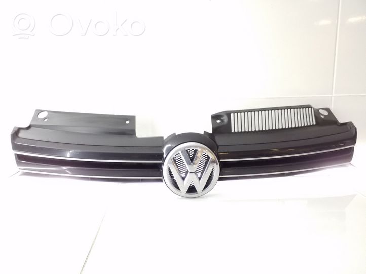 Volkswagen Golf VI Grille calandre supérieure de pare-chocs avant 5K0853651