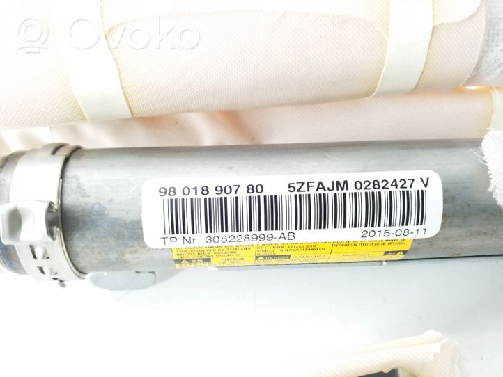 Citroen DS4 Kurtyna airbag 9801890780