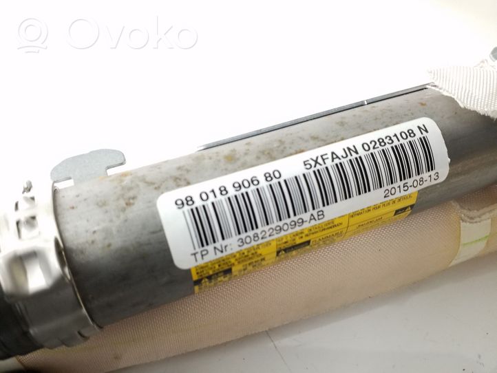 Citroen DS4 Stogo oro pagalvė (užuolaida) 9801890680