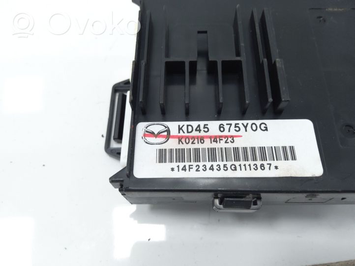 Mazda 6 Komputer / Sterownik ECU silnika KD45675Y0G