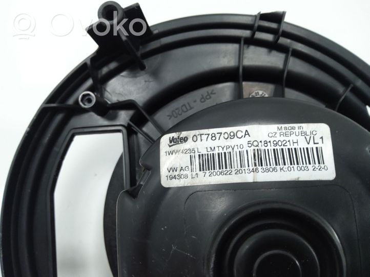 Audi A3 S3 8P Ventola riscaldamento/ventilatore abitacolo 0T78709CA