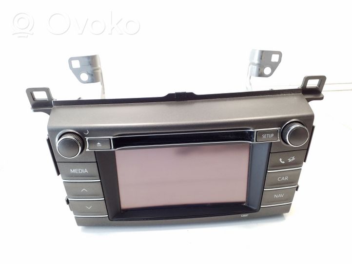 Toyota Auris E180 Panel / Radioodtwarzacz CD/DVD/GPS 8614042070