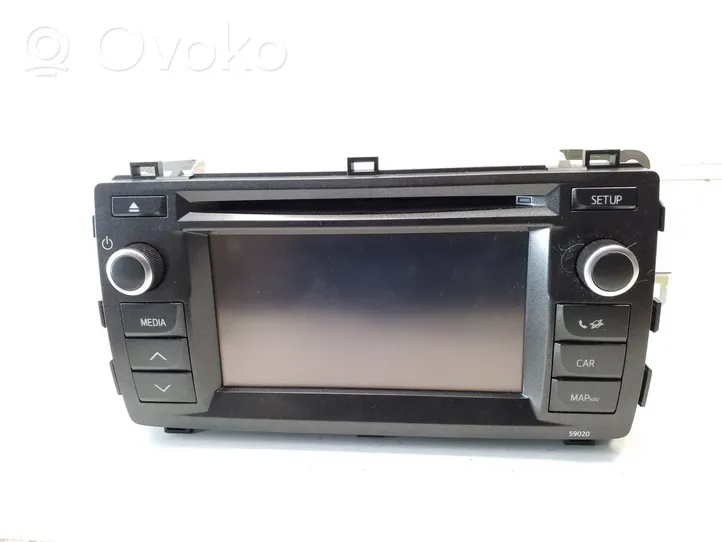 Toyota Auris E180 Unité principale radio / CD / DVD / GPS 8614002030