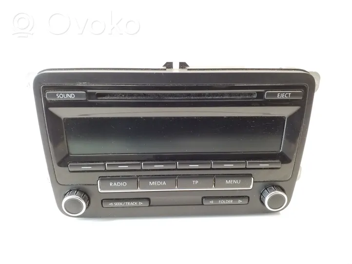 Volkswagen PASSAT B6 Radio/CD/DVD/GPS-pääyksikkö 5M0035186J
