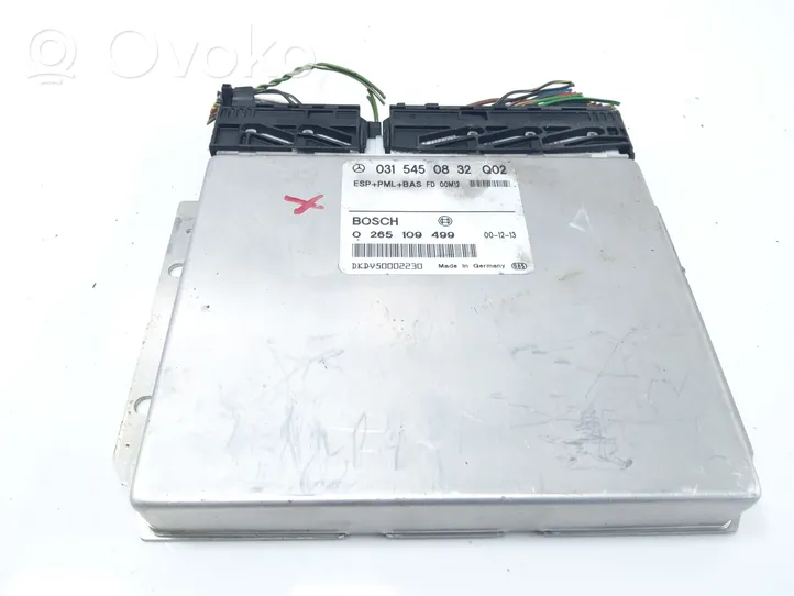 Mercedes-Benz E W210 Centralina/modulo motore ECU 0315450832Q02