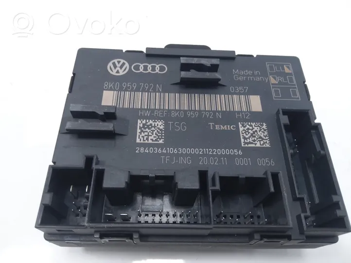 Audi A5 8T 8F Door control unit/module 8K0959792