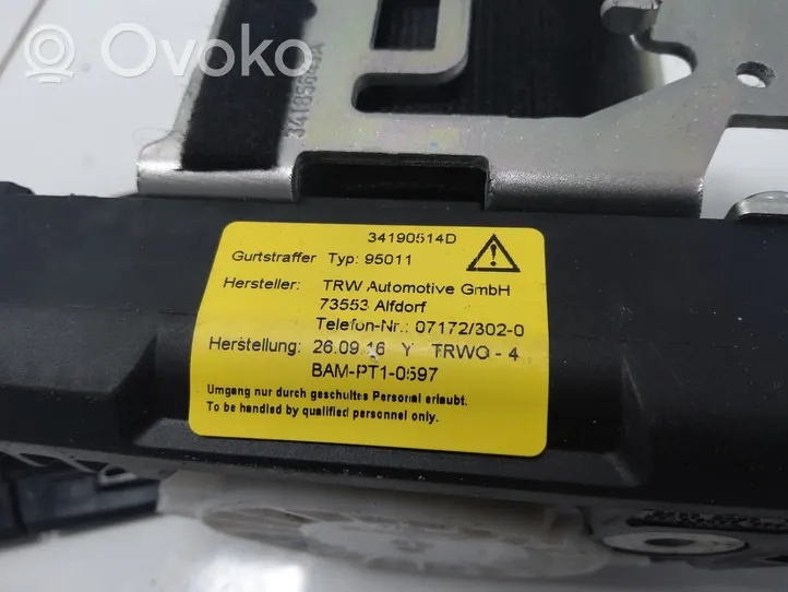 BMW 2 F45 Etuistuimen turvavyö 34190514D