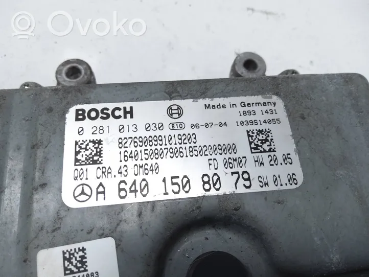 Mercedes-Benz A W169 Sterownik / Moduł ECU A6401508079