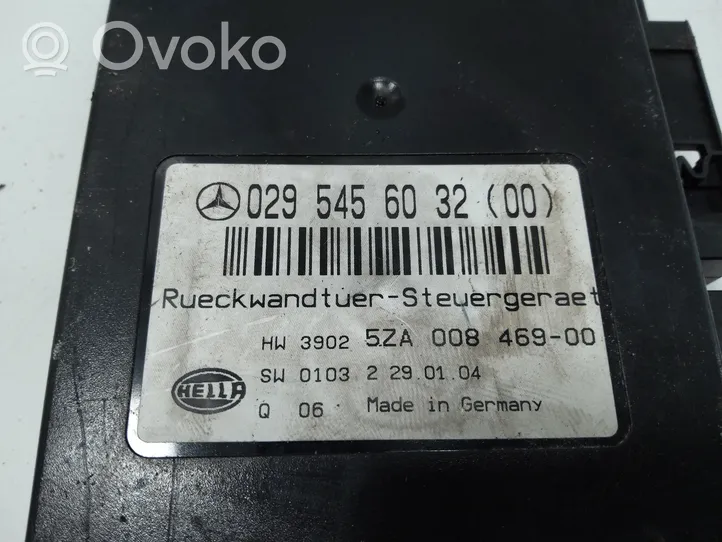 Mercedes-Benz E W211 Takaluukun/tavaratilan ohjainlaite/moduuli 0295456032