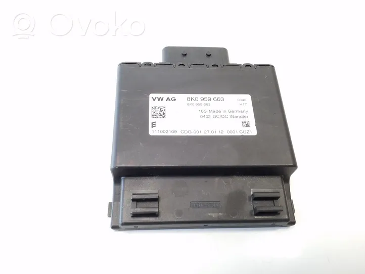 Audi A4 S4 B8 8K Power management control unit 8K0959663