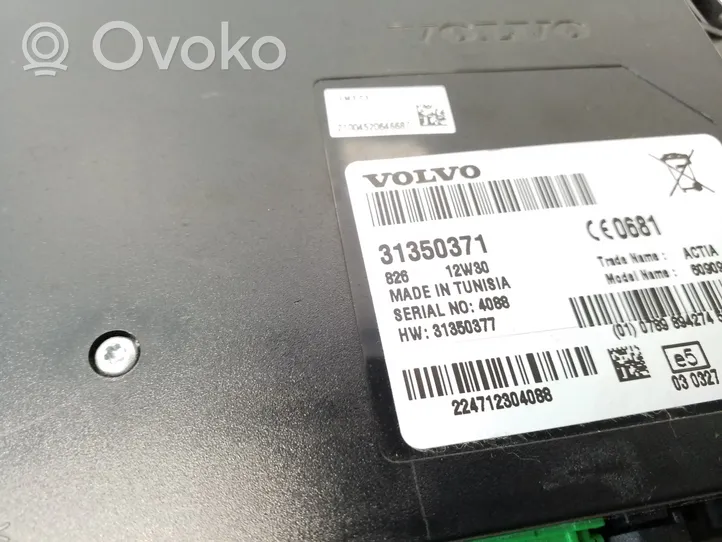 Volvo V60 Tālruņa vadības bloks 31350371