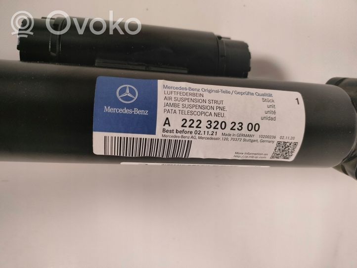 Mercedes-Benz S W222 Ammortizzatore anteriore con sospensione pneumatica A2223202300