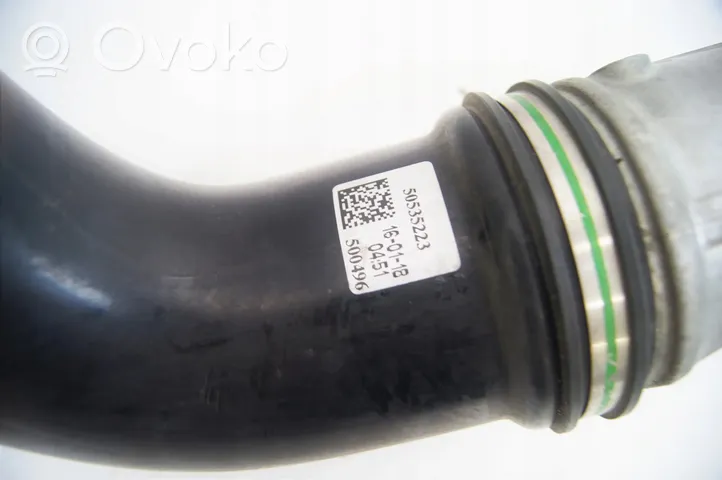 Alfa Romeo Stelvio Tube d'admission de tuyau de refroidisseur intermédiaire 670051472