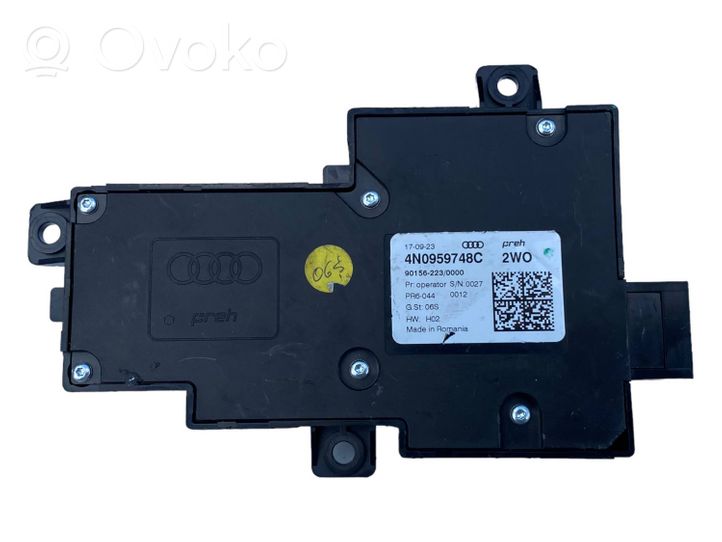 Audi A8 S8 D5 Modulo di controllo del corpo centrale 4N0959748C