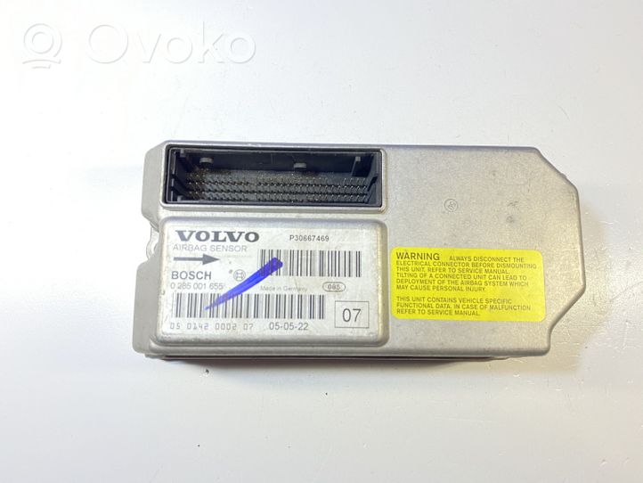 Volvo V70 Centralina/modulo airbag 30667469