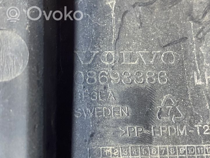 Volvo S60 Mocowanie narożnika zderzaka tylnego 8693386
