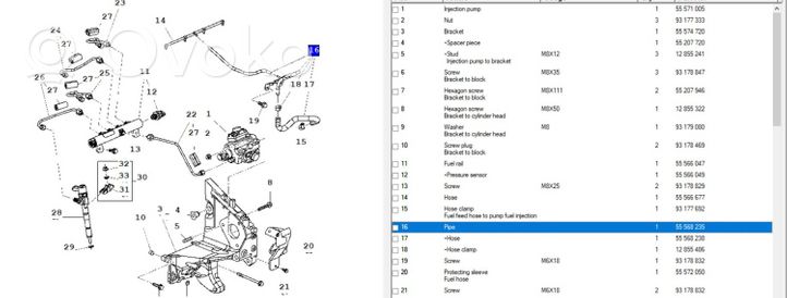 Saab 9-3 Ver1 Termostat 12574373