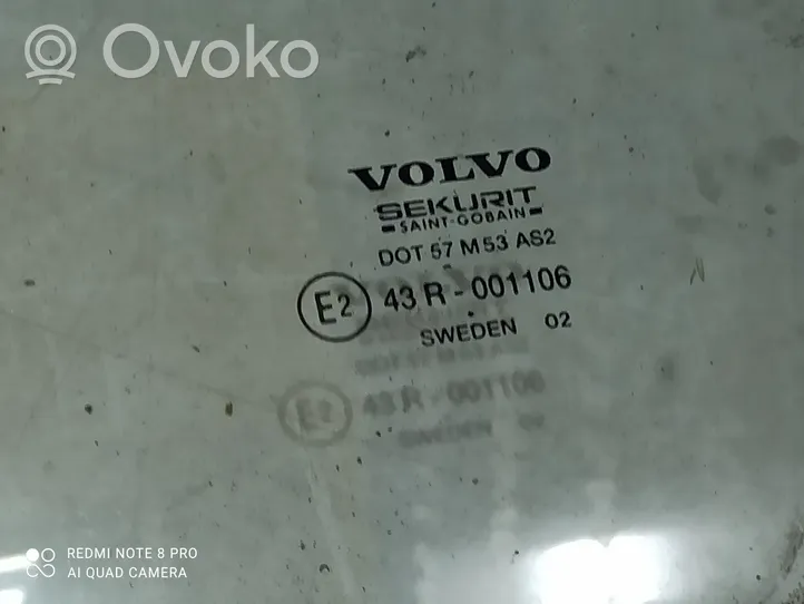 Volvo S60 Szyba drzwi przednich 30753468