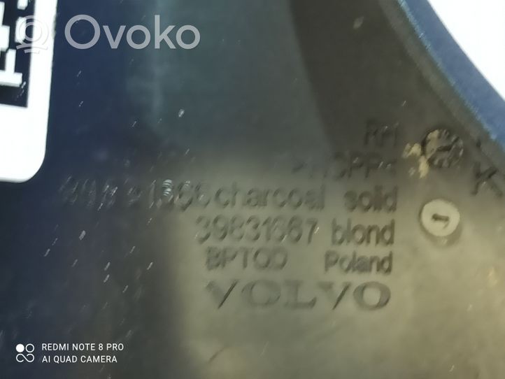 Volvo S60 Etuoven istuimen säädön kehys 39831667