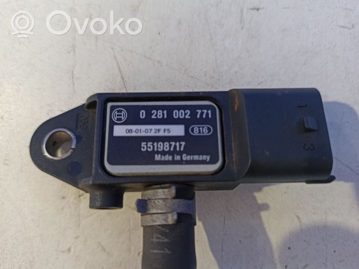 Saab 9-3 Ver2 Sensore di pressione dei gas di scarico 0281002771